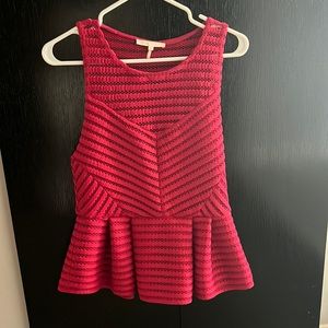 Maje Lace top with side zip